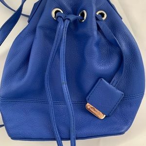 Kenneth Cole shoulder purse. Electric blue.